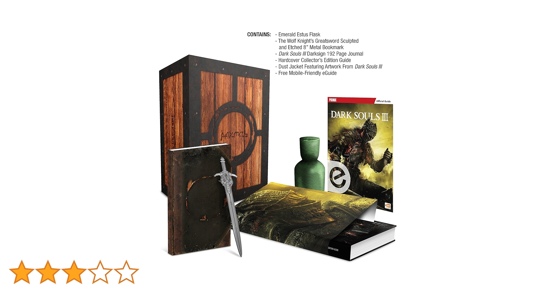Dark Souls III Estus Flask Edition　限定版 Amazon | Dark Souls III Estus Flask Edition | Prima Games